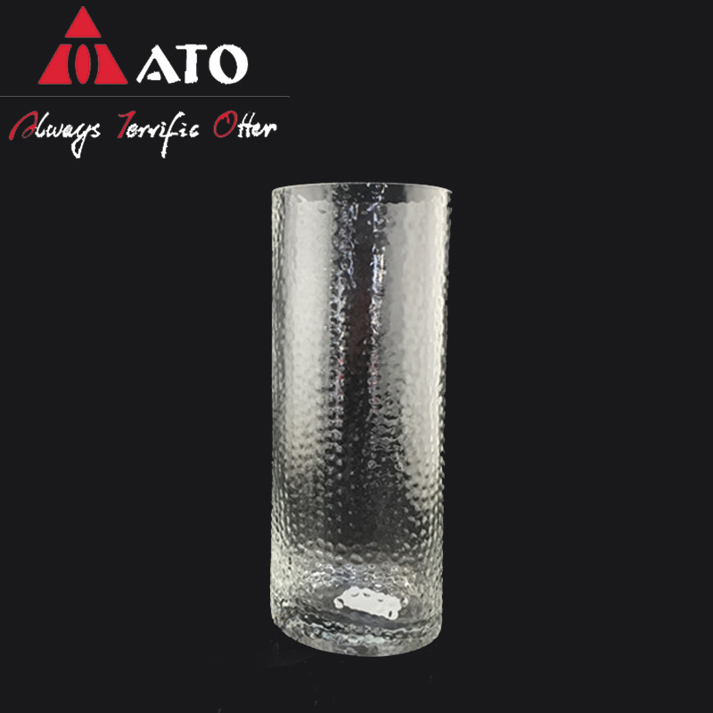 ATO Home Garden Crystal Vases Clear Decoration Vase