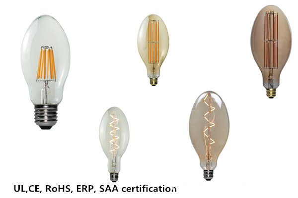 C55 100 6-8W  edison bulb