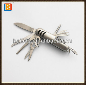 2017 Top Quality Stainless Steel Multi Functions Pocket Swiss Knife
