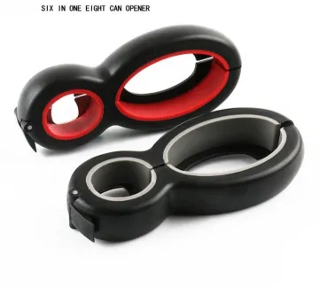 6-in-1 Bottle Opener - Easy Grip Jar Opener