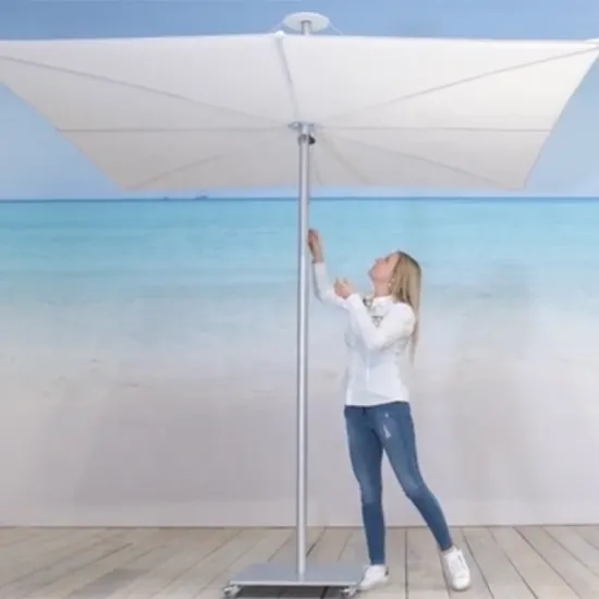 Custom Outdoor Garden Cafe Patio Folding Beach Sun Umbrella