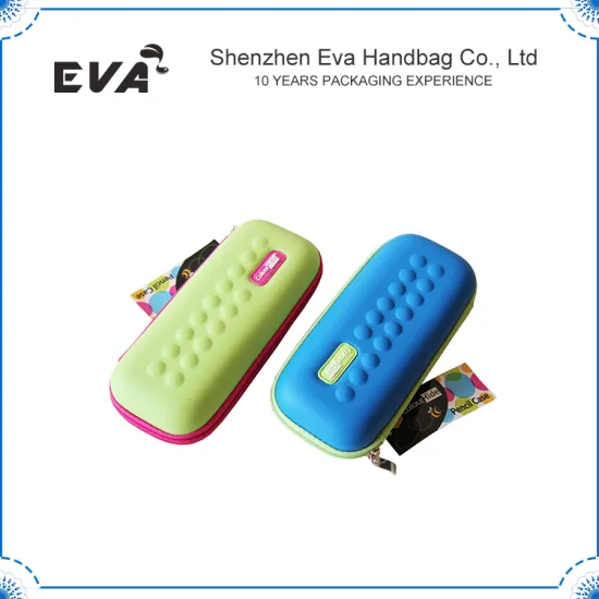 Custom colorful EVA hard pen case carrying tool box