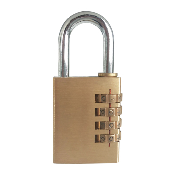 Combination Padlock Luggage 4 Digit Small Brass Padlock