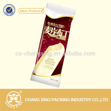 Frozen Package Sachet Plastic Packaging Bag For Ice Cream Pouch