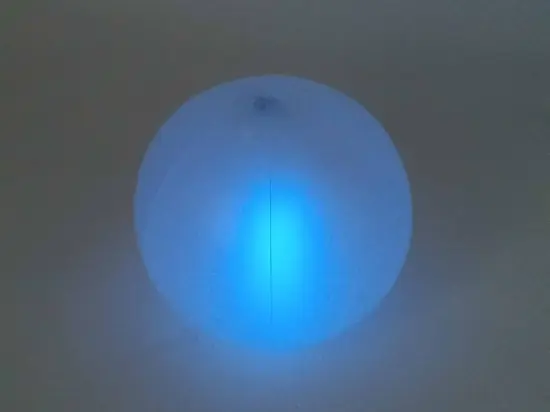 Color Glow Play Ball With Cord