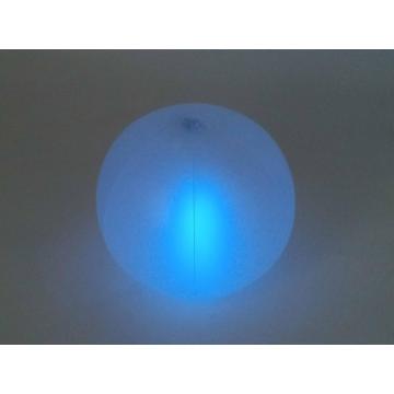 Color Glow Spielball mit Kordel