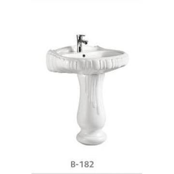 petal pedestal basin