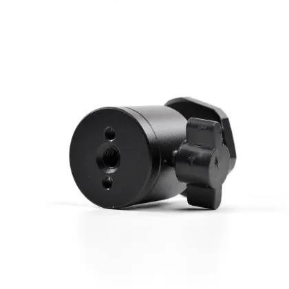 360 Degree Rotatable Aluminum Tripod Ball Head for Monopods and Camcorders - Max Load 5.5lbs