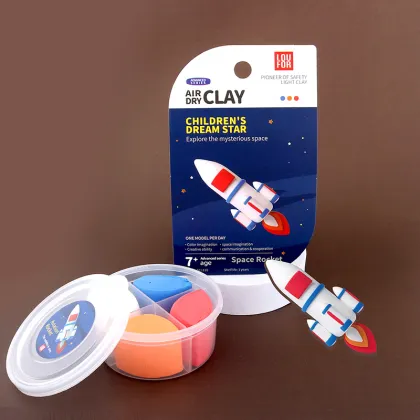 China Clay Creative Modeling Clay Kits - 12/24/36 Colors Air Dry Clay for Kids