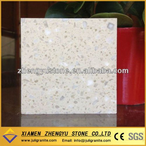 High quality white quartz stone for floor tile