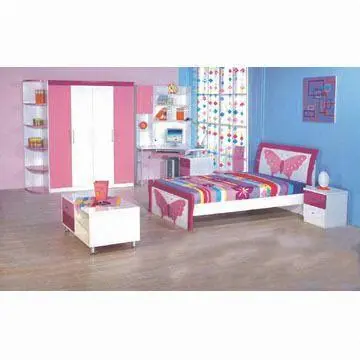 Wooden Children's Bedroom Furniture, Available in Different Sizes