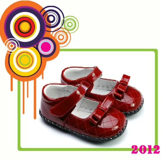 Beautiful Baby Girls Shoes Red PB-1011RE