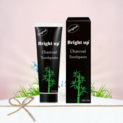 Bright Up Charcoal Private Label Rapid Whitening Toothpaste