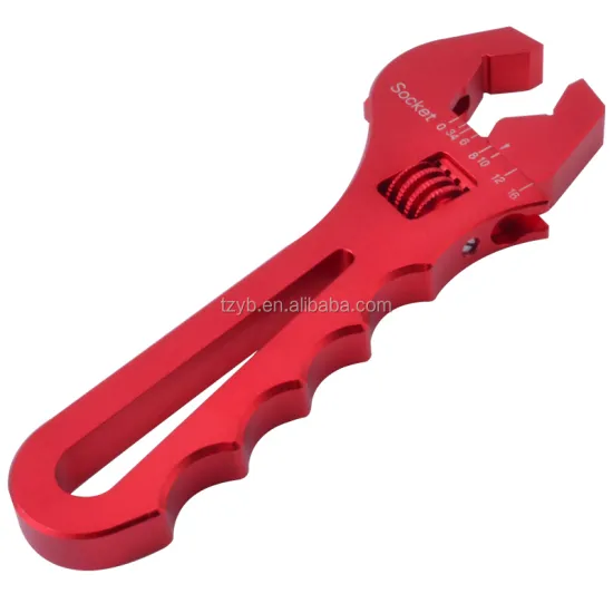 Aluminum Adjustable Wrench Tool Long Handle Spanner AN3-16