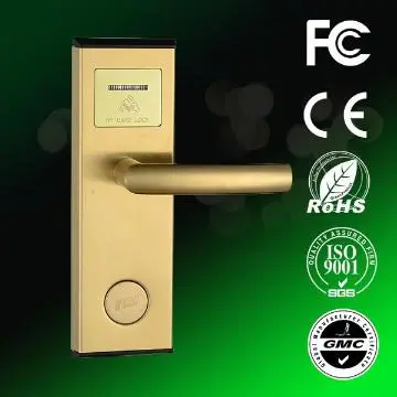 proximity card hotel door handle lock