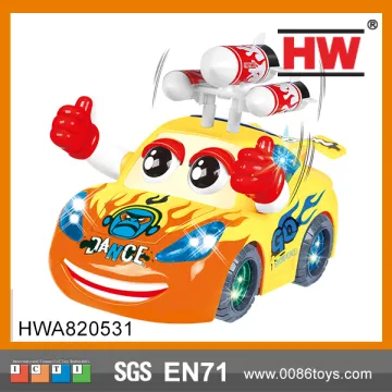 New design musical dancing toy car