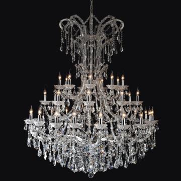 glass clip frame crystal chandelier