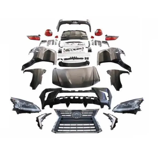 XLstyling NEW CAR BUMPER KIT for Lexus LX570 2008-2015 to Upgrade to 2018 Model