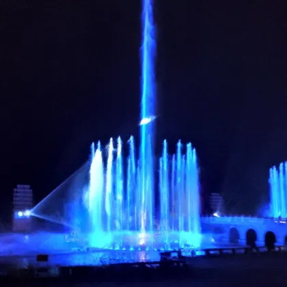 Music Control Salute fountain