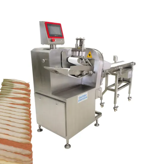 Smart Bacon and Meat Cutting Machine with Slicing and Stacking Function