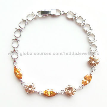 Sterling silver pendants, made of sterling silver and cubic zirconia, small orders are welcome
