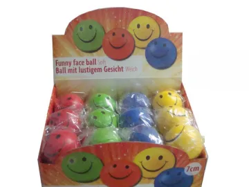 24PCS 7CM PU BALL