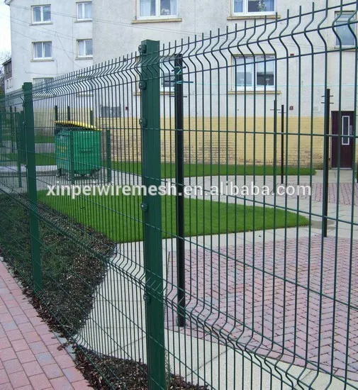 5mm Sport court 3D welded wire mesh fence(china factory)