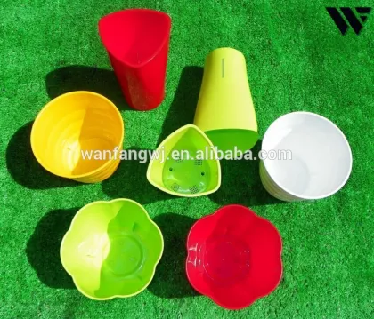 economic plastic flower plant pot