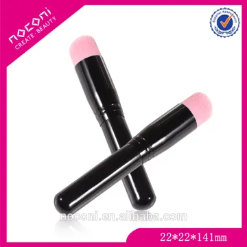 2016 Factory price private logo soft nylon hair pink cosmetic brush