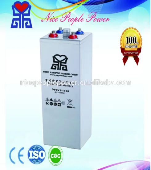 gel deep cycle opzv 2v 1500ah battery for solar power system