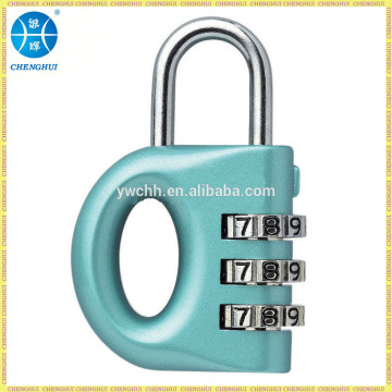 Pin code lock 3 digital combination lock keyless code lock