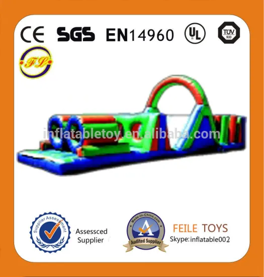 NEW 2014 {Feile} inflatable obstacle course ,boot camp inflatable obstacle course