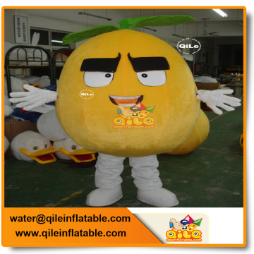 China factory party mascot pumpkin costume cartoon clothes for kids
