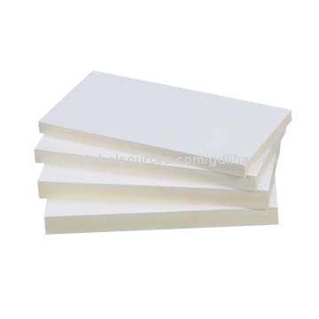 Environment Material PVC Extruded Foam Sheets for Indoor Decoration, 3-25.4mm Thickness