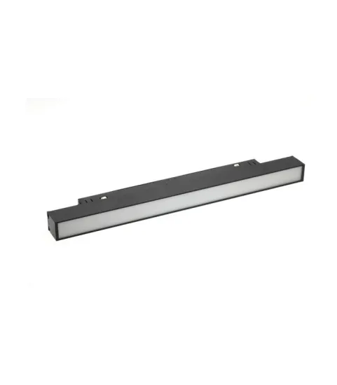 Flush-Mounted Recessed Magnetic Track Lighting System Aluminum Linear Rail Magnet Track Light
