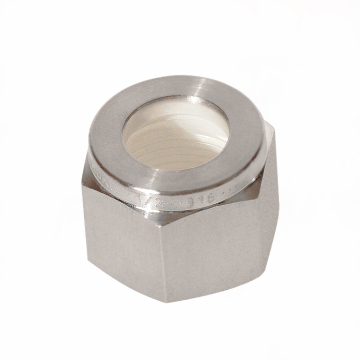 SS316 Stainless Steel Double Ferrules 1/2 Inch Tube Nuts