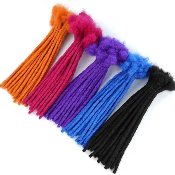 Human Hair Extensions Crochet Dreadlocks Braiding Hair Men Virgin Afro Kinky Curly Hair Crochet Dreadlocks