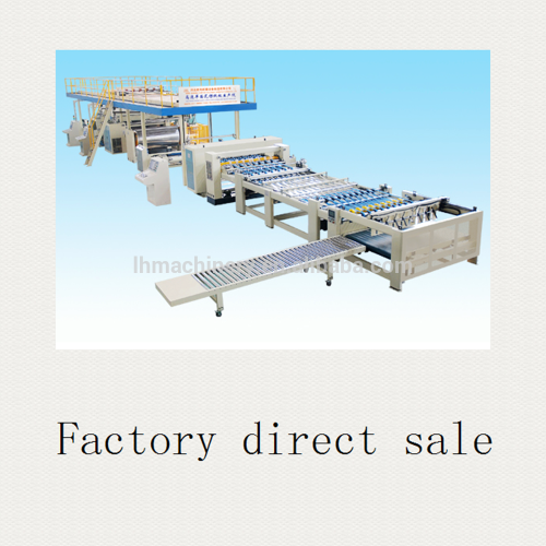 High speed Automatic 2ply Corrugated Cardboard Production Line