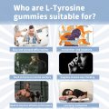 L-tyrosine Gummies فيتامين ب مكملات الدماغ المعقدة فيتامين ب