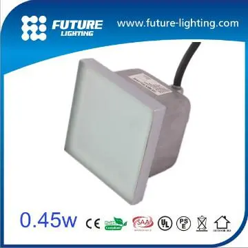 recessed outdoor lamp led floor brick light