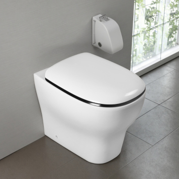 Floor Standing Tankless WC Toilet Bowl for Bathroom