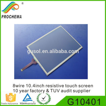 8 wire 10.4 inch resistive touch screen G10401