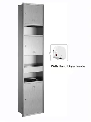 Stainless steel hand dryer