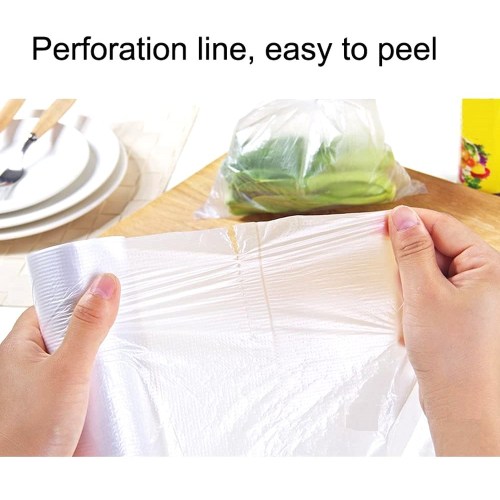 Clear Heavy Duty Polyethylene Food Storage Plastic Bags