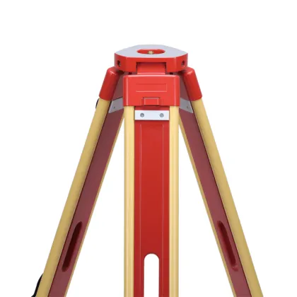 Mount Laser RTW30P Pentax-Style Wooden Heavy-Duty Tripod for Total Station Instrument
