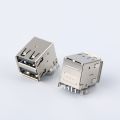 Conector USB2.0 doble R/A