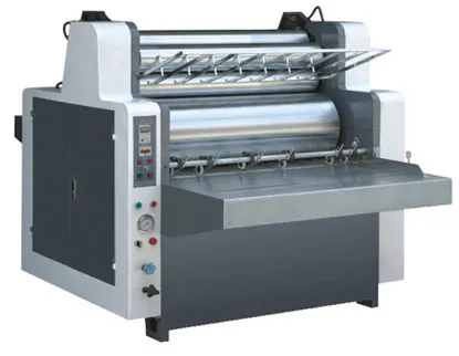 KFMJ-D pneumatic-hydraulic cardboard laminating machine