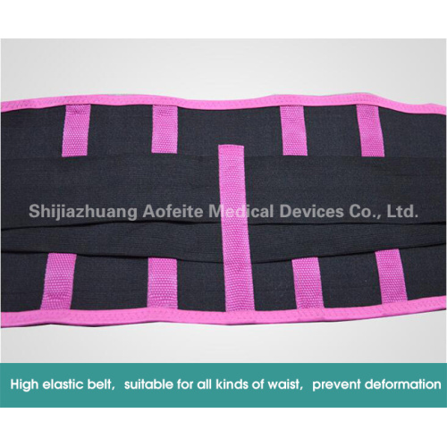 Running belt with elastic waist band