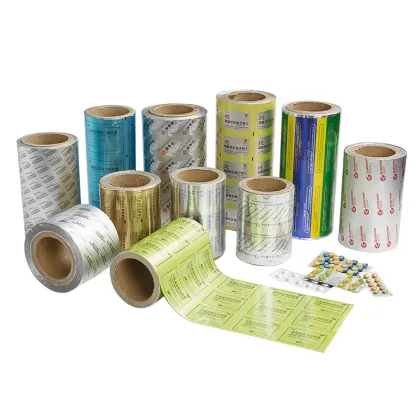 Pharmaceutical Double Aluminum Laminated Foil for  tablets and capsules
