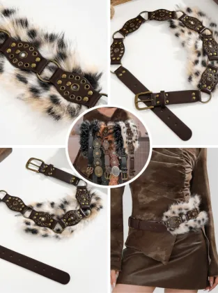 American Wasteland Rivet Fashion Belt
